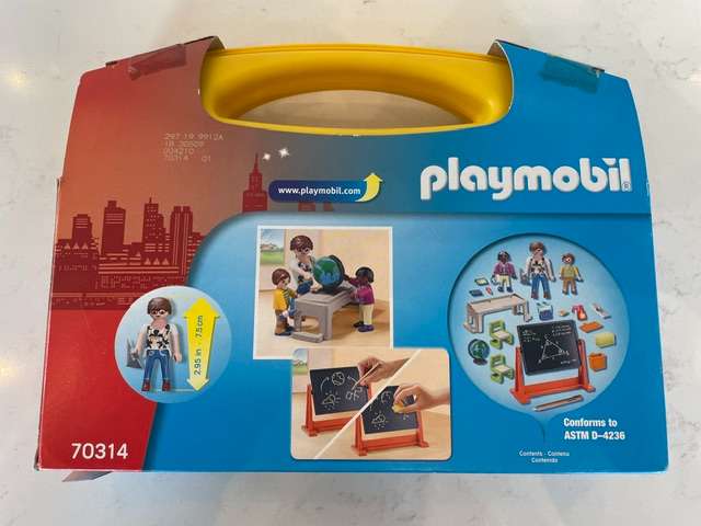 Playmobil City Life School Carry Case