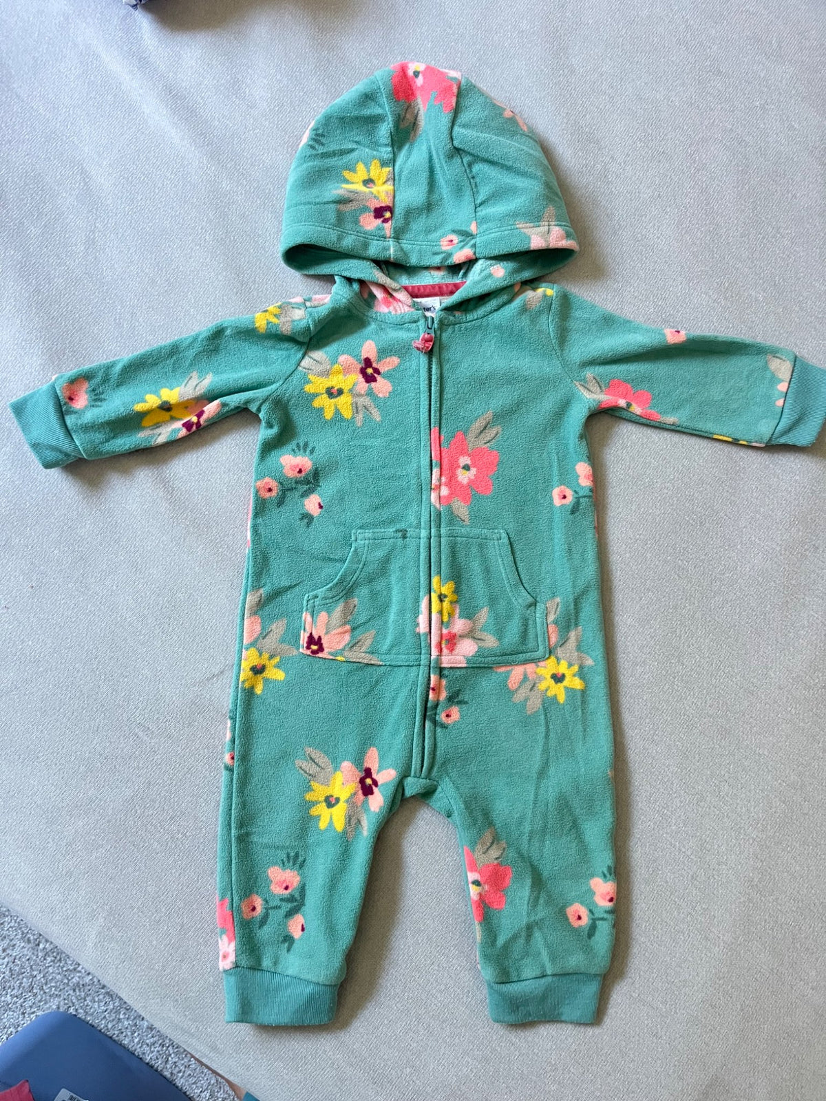 Hooded romper , Kids 6 Month (3-6M)