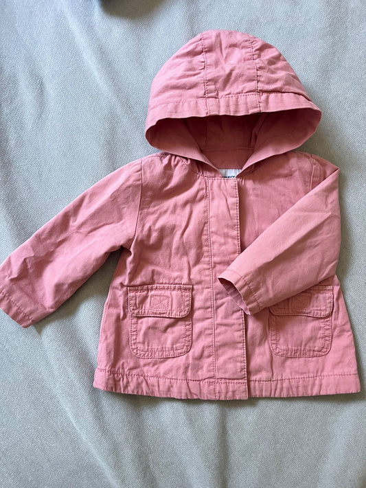 Pink cargo jacket, Kids 12 Month (9-12M)