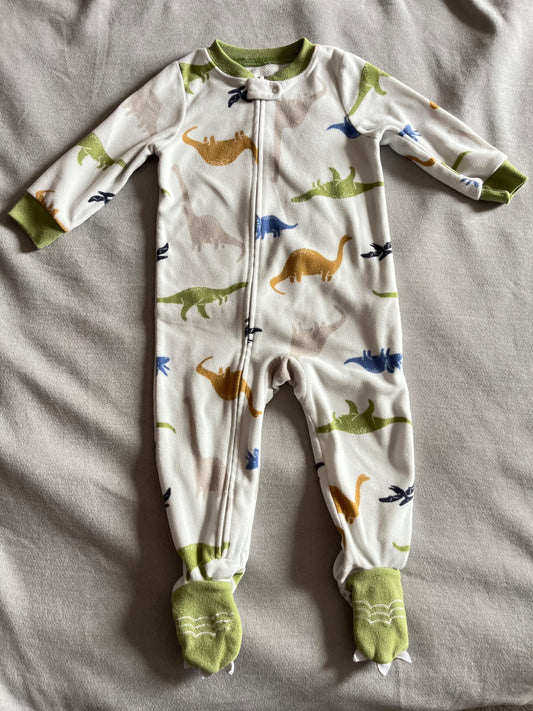 Fuzzy Dino jammies, Kids 18 Month (12-18M)
