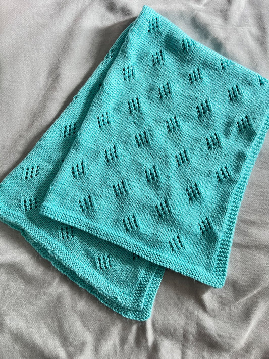 Hand crochet blanket