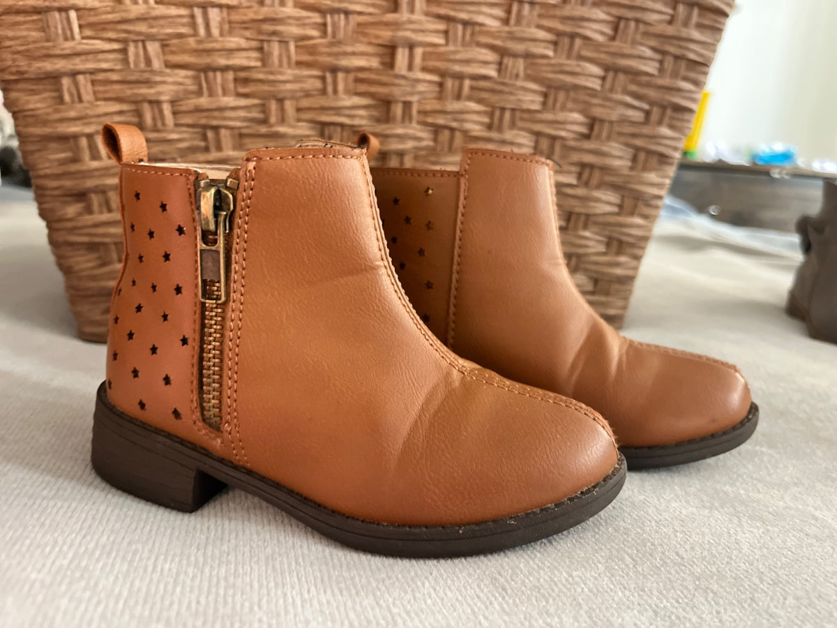 Girls dress ankle boots , Shoes 7.5 (Toddler:2-4yr)