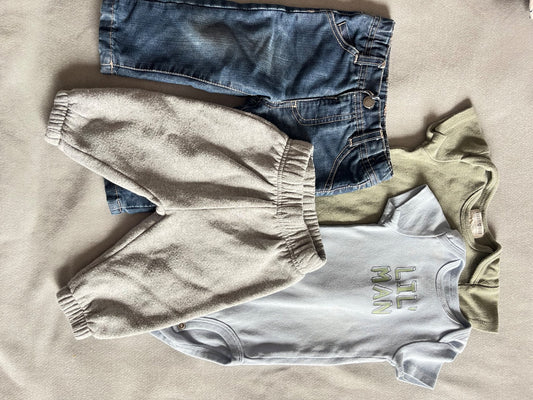 Shorts and pants combo, Kids 6 Month (3-6M)
