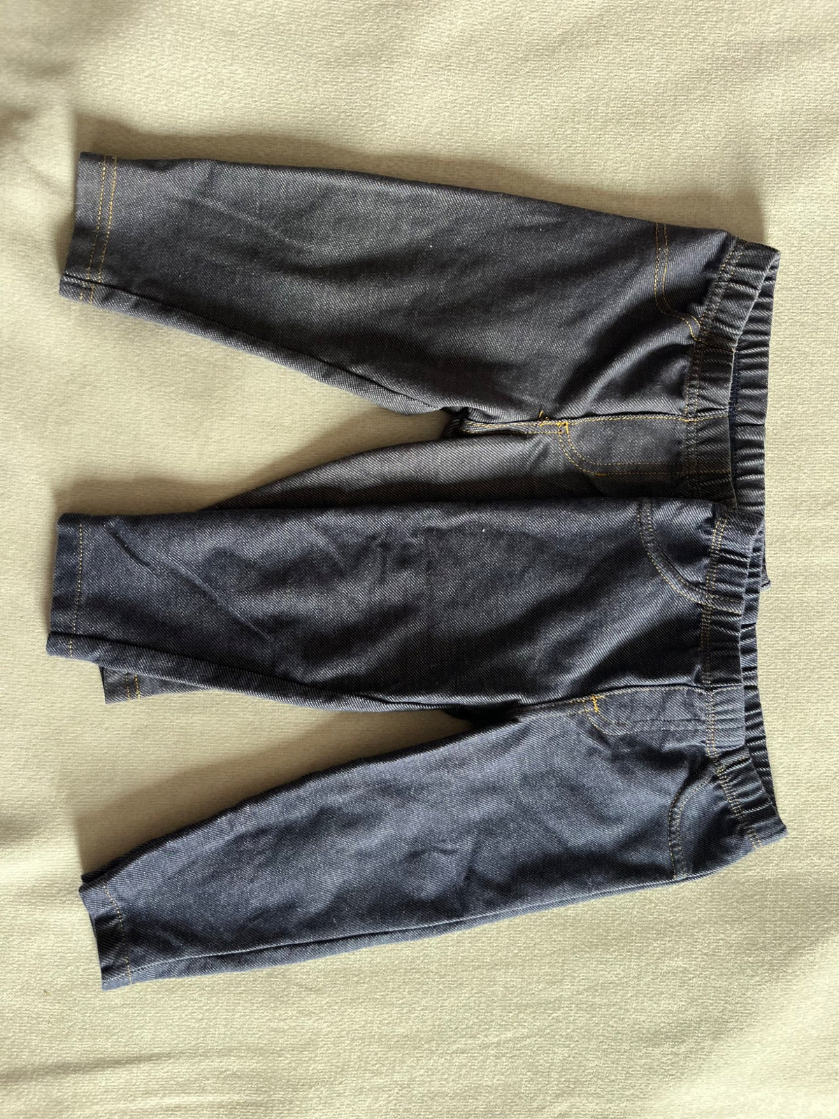 2 Jean leggings, Kids 12 Month (9-12M)