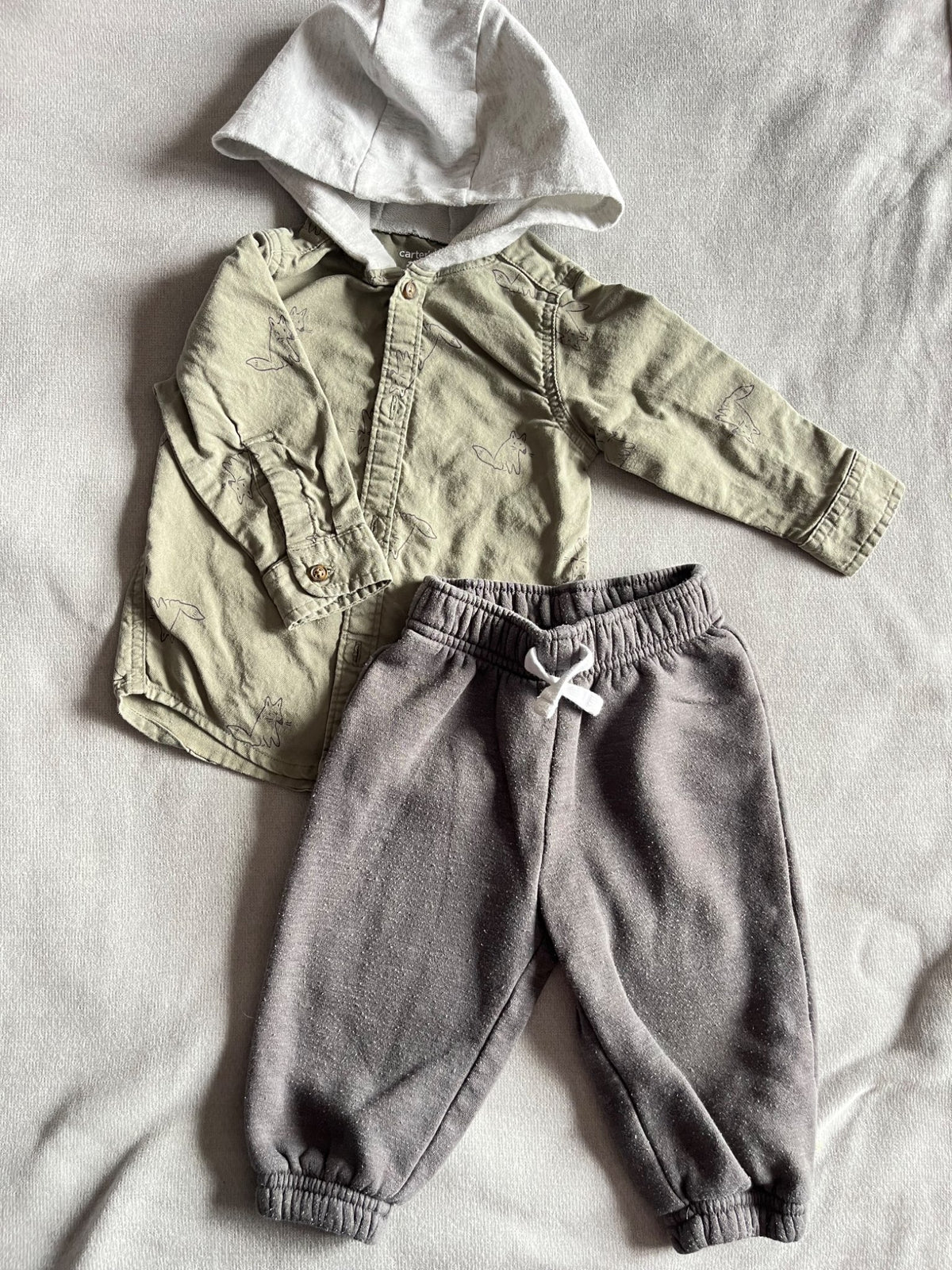 Boys shirt & sweats, Kids 12 Month (9-12M)