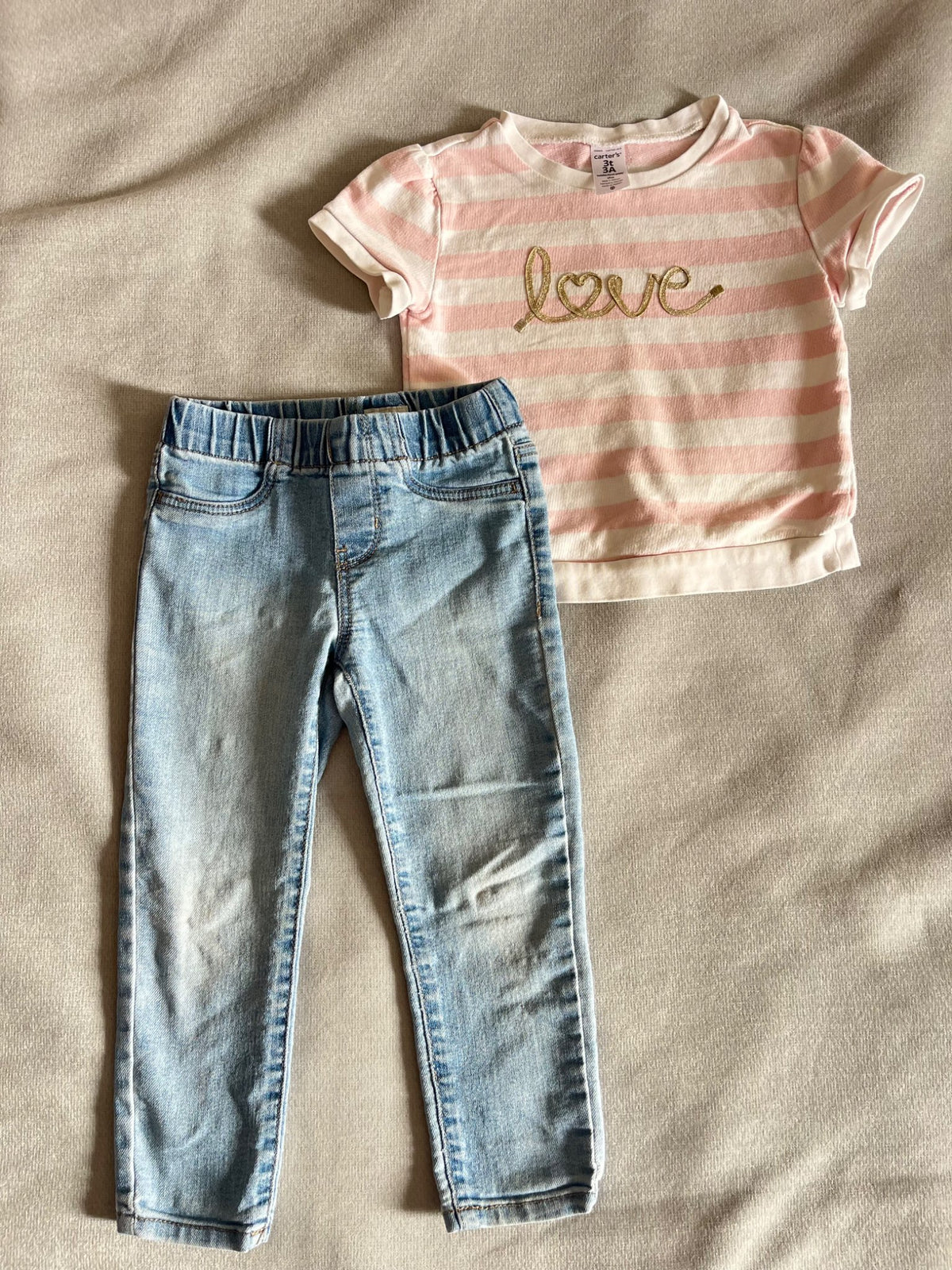 Girls shirt and jeans, Kids 3T