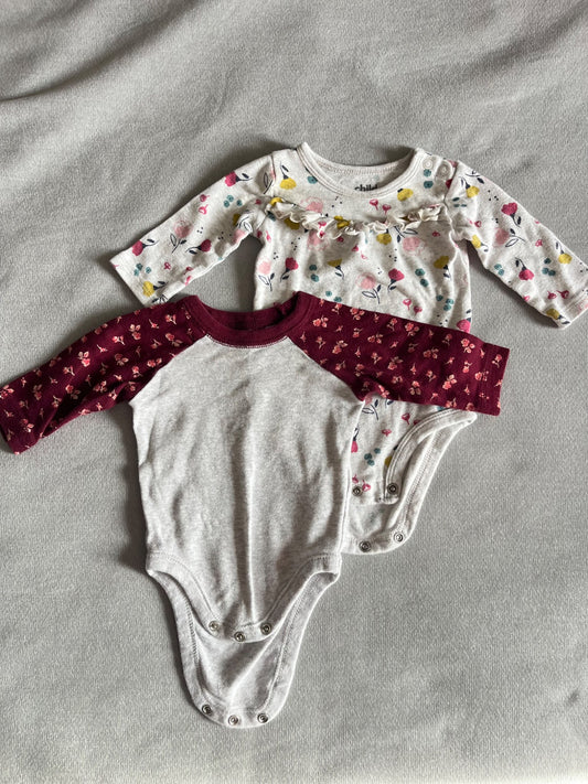 Two bodysuits, Kids 3 Month (0-3M)