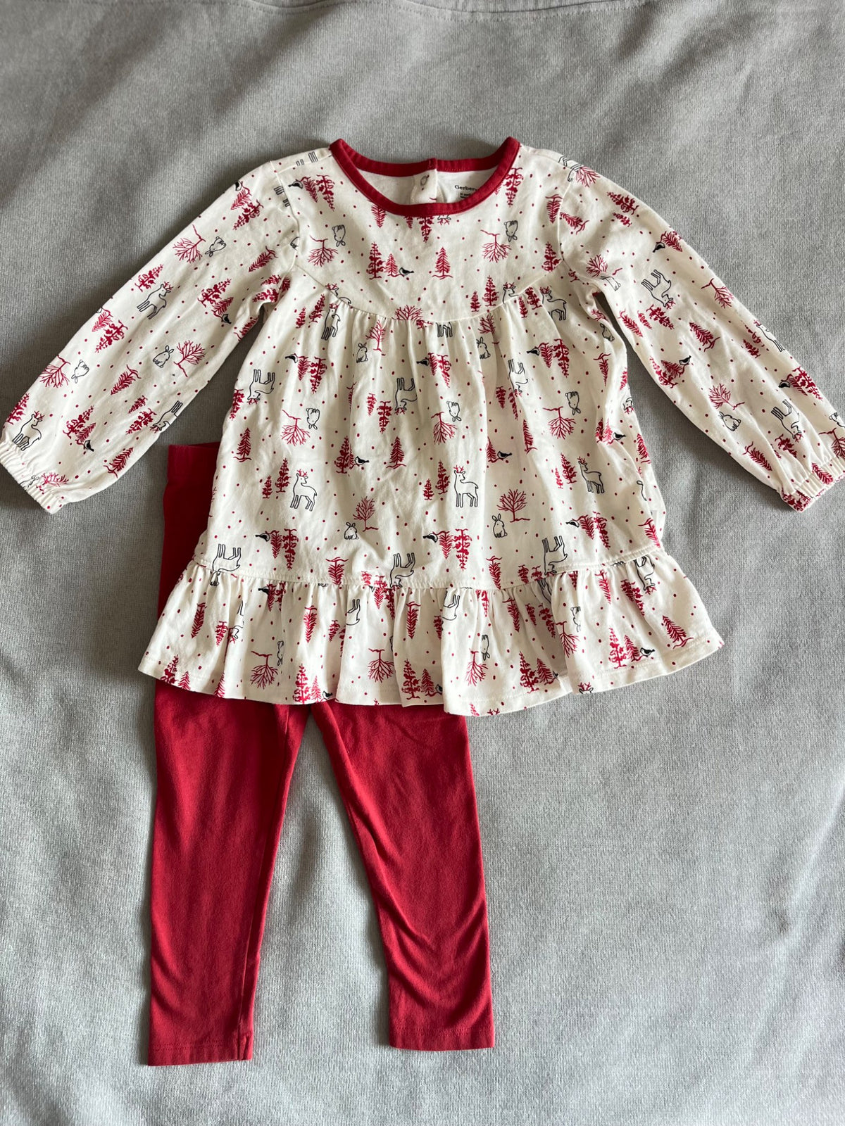 Christmas dress and leggings , Kids 24 Month (18-24M)
