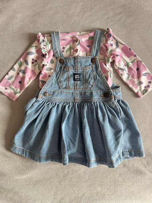 Bodysuit and dress, Kids 12 Month (9-12M)