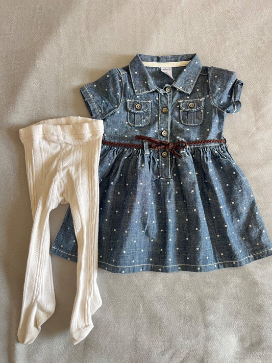 Dress and tights, Kids 6 Month (3-6M)