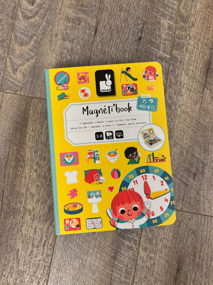 Magneti'book Learn to Tell Time
