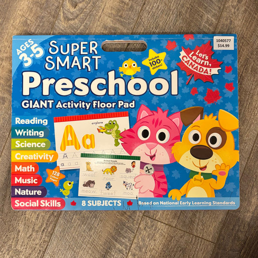 Giant Preschool Activity Book