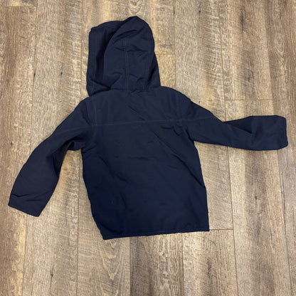 5T Navy Windbreaker Fleece Lined/Reversible , Kids 5/5T