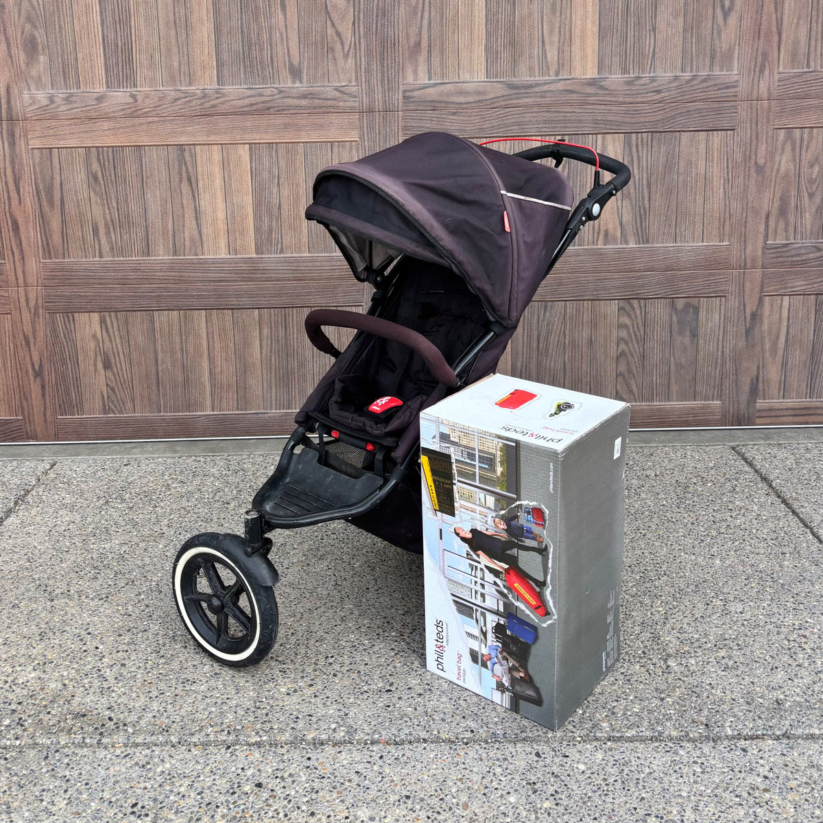 Phil&Ted Sport Inline Double Stroller Bundle