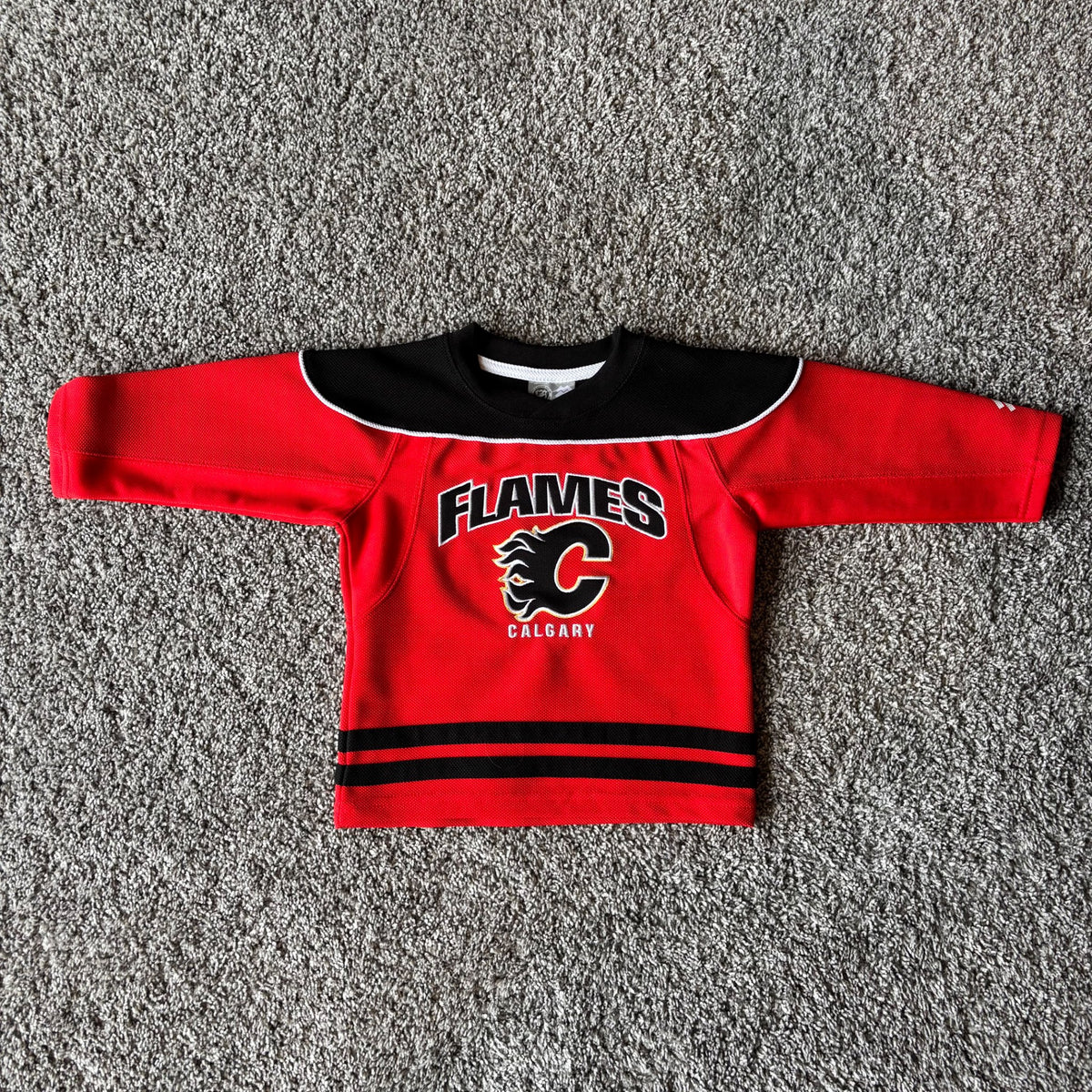 24m Flames Jersey, Kids 24 Month (18-24M)