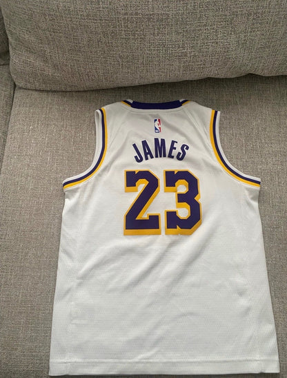 Nike Lakers LeBron James Swingman Jersey , Kids 10
