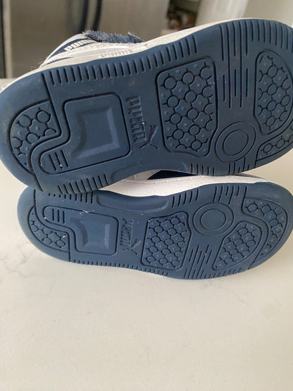 Puma toddler high top shoes size 5C, Shoes 5 (Walkers:12-24 mth)