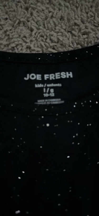 Joe Fresh new long sleeve shirt with sparkles, Kids 10