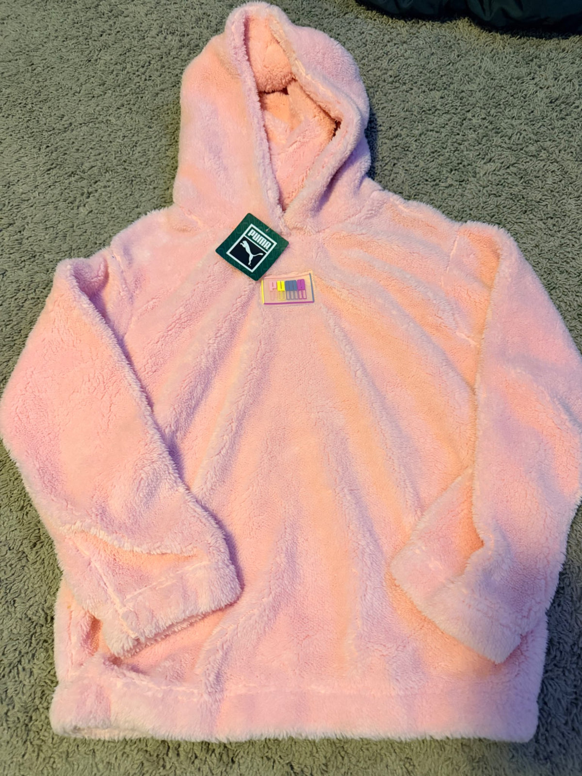 New Puma Sherpa hoodie XL Youth, Kids 16