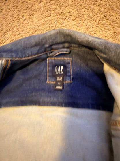 Gap denim jacket size L youth, Kids 12