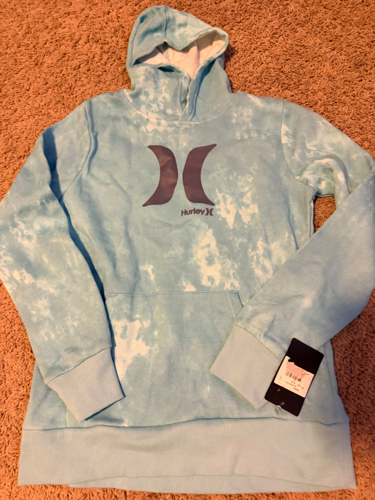 New Hurley hoodie size L youth , Kids 12