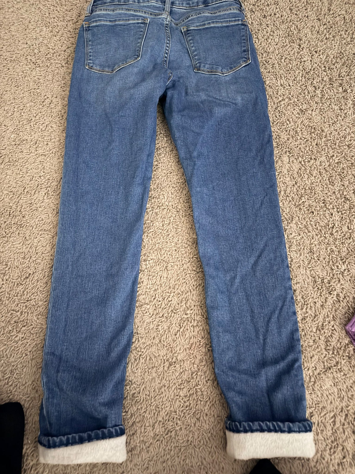 Gap Kids Size 12 Skinny Fleece-Lined Jeans, Kids 12