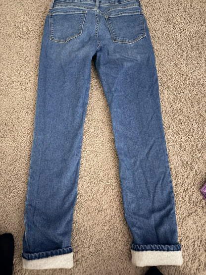 Gap Kids Size 12 Skinny Fleece-Lined Jeans, Kids 12