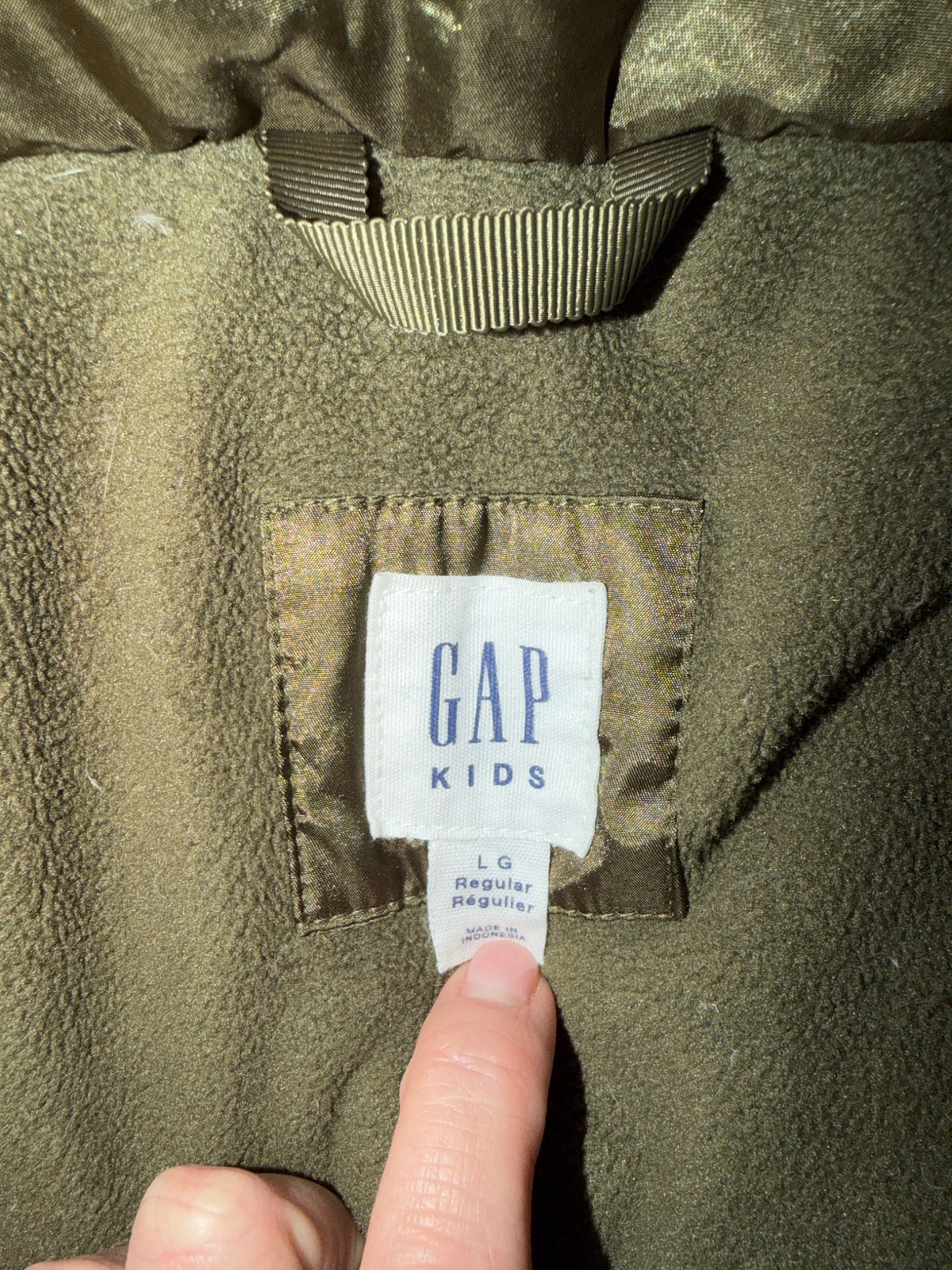 Gap jacket size L kids, Kids 12