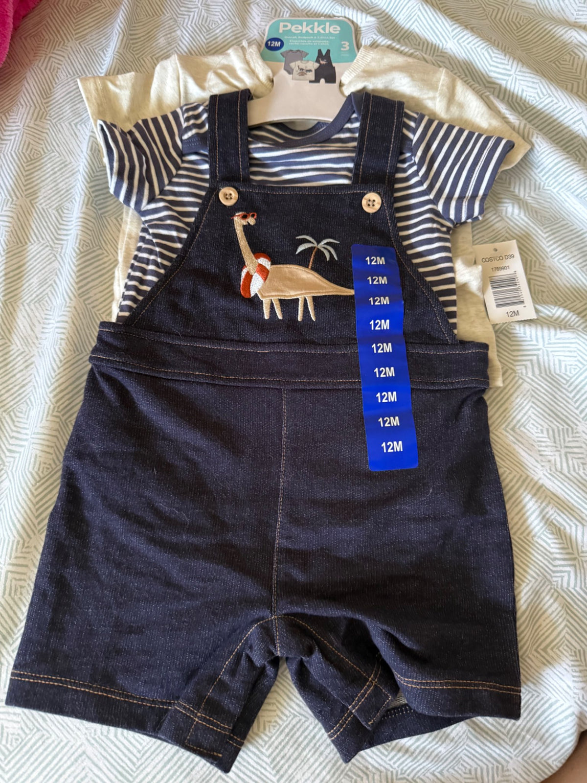 BNWT Pekkle 3 Piece Set , Kids 12 Month (9-12M)