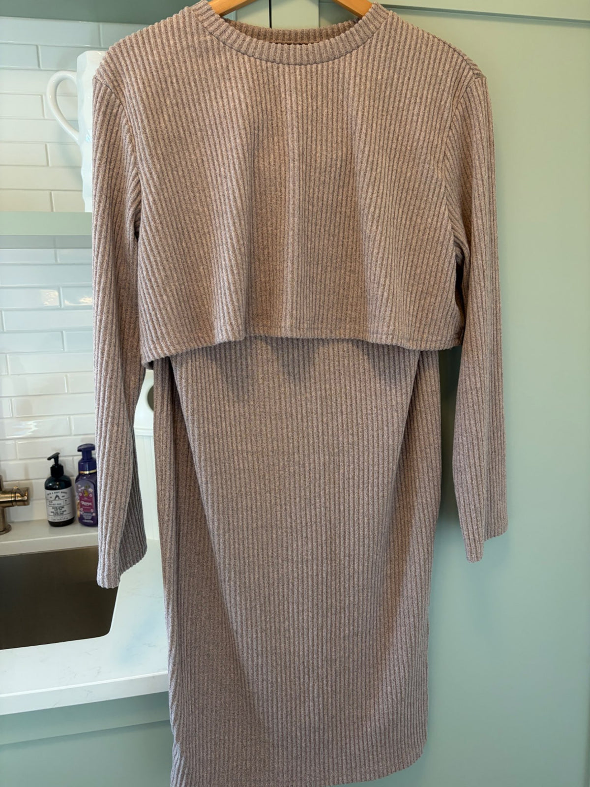 Shein Maternity Skirt & Shirt Set, Maternity M (8-10)