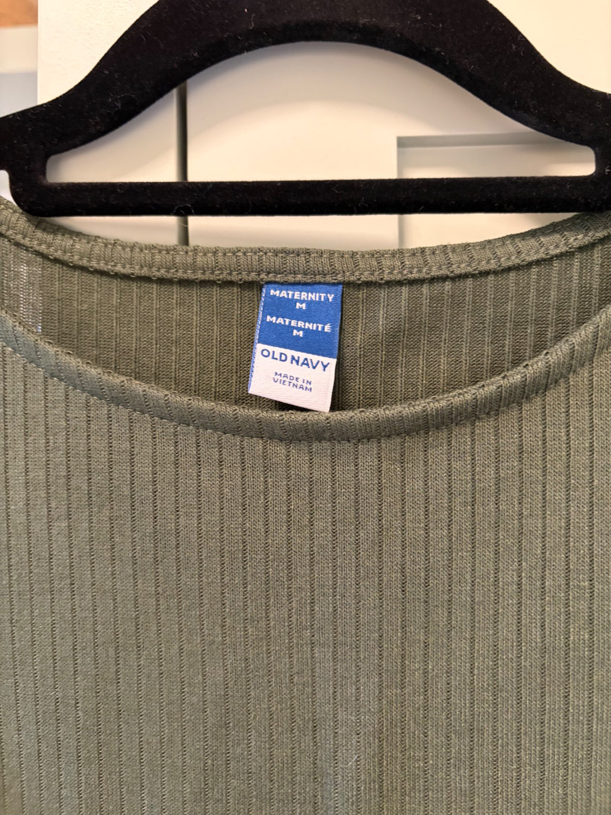 Olive Green Old Navy Maternity Tank, Maternity M (8-10)