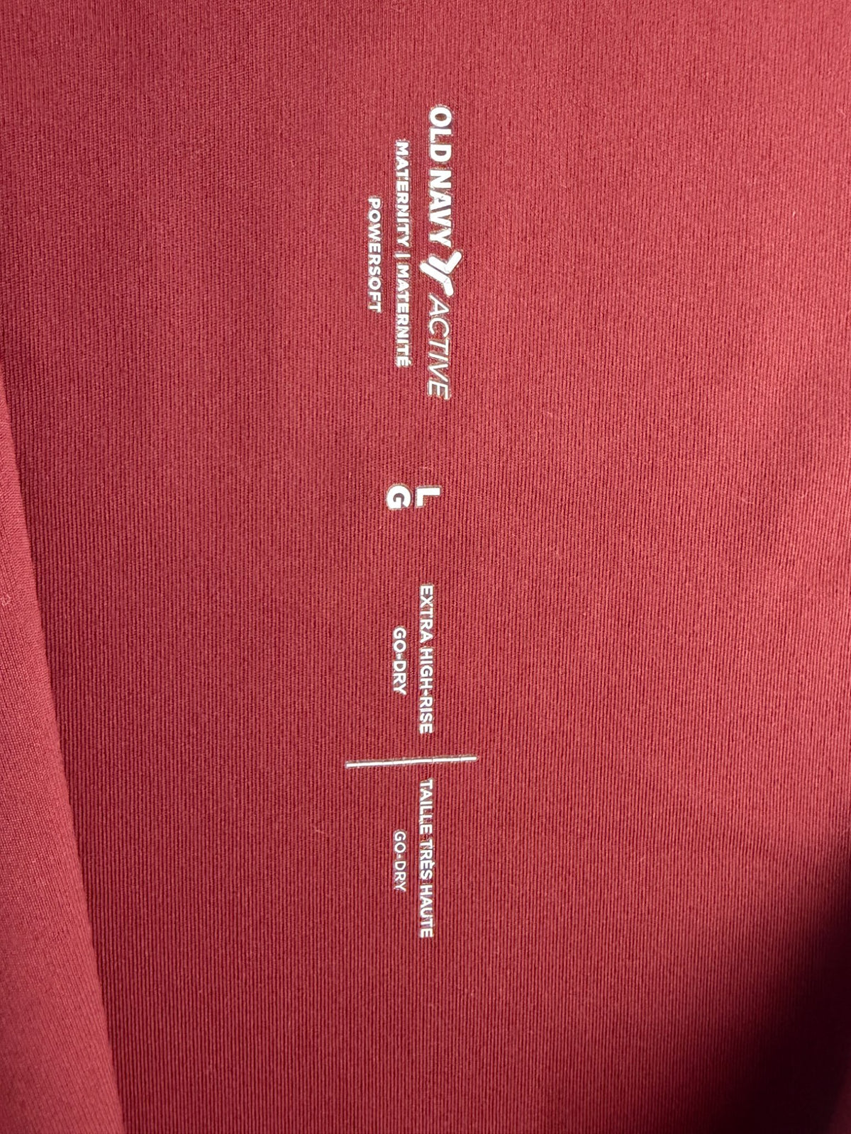 Old Navy Maternity PowerSoft Leggings, Maternity L (12-14)