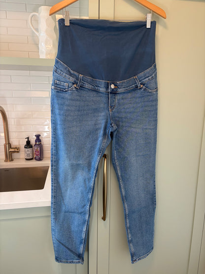 H&M Straight Leg Maternity Jeans, Maternity M (8-10)