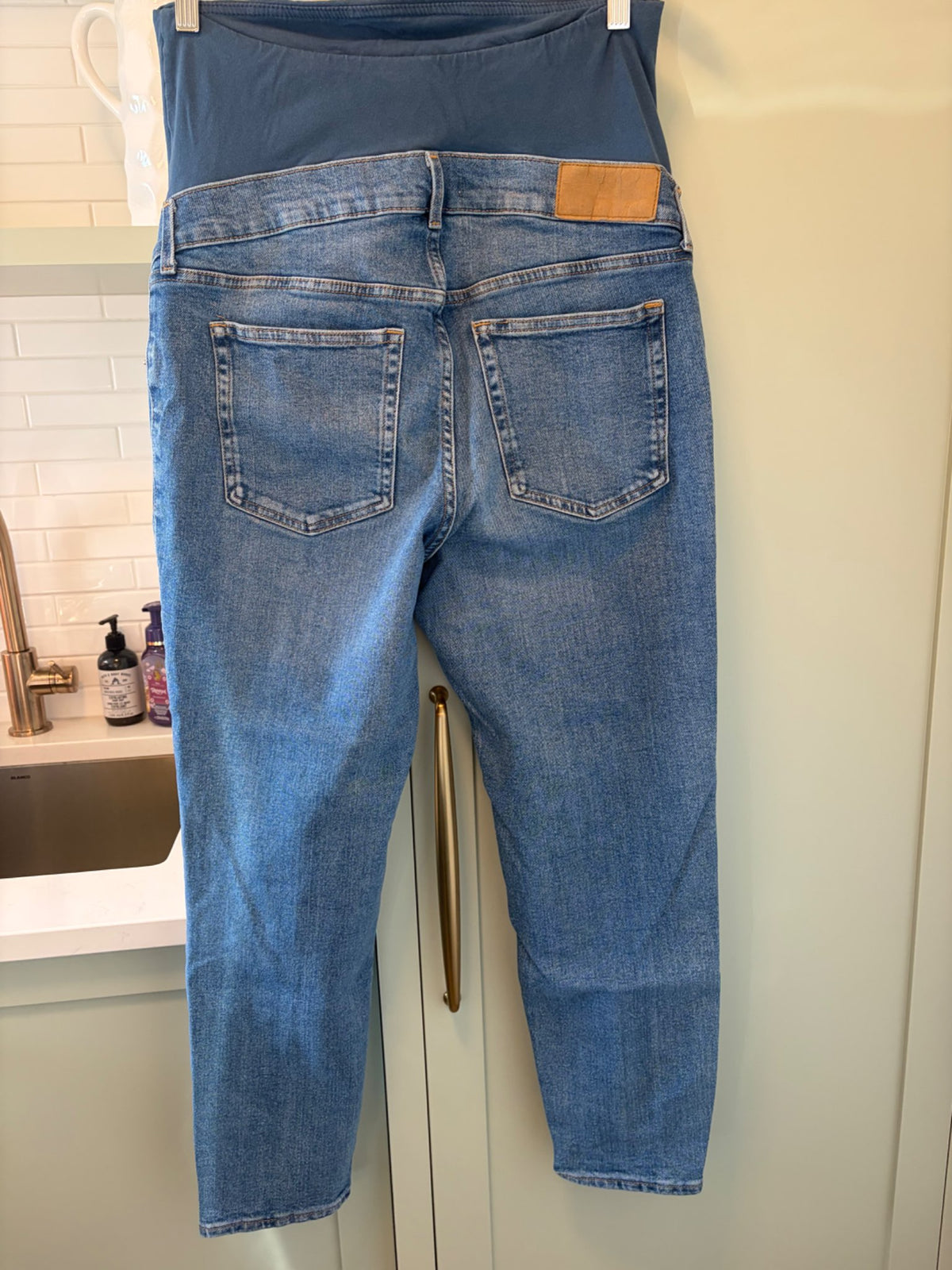 H&M Straight Leg Maternity Jeans, Maternity M (8-10)