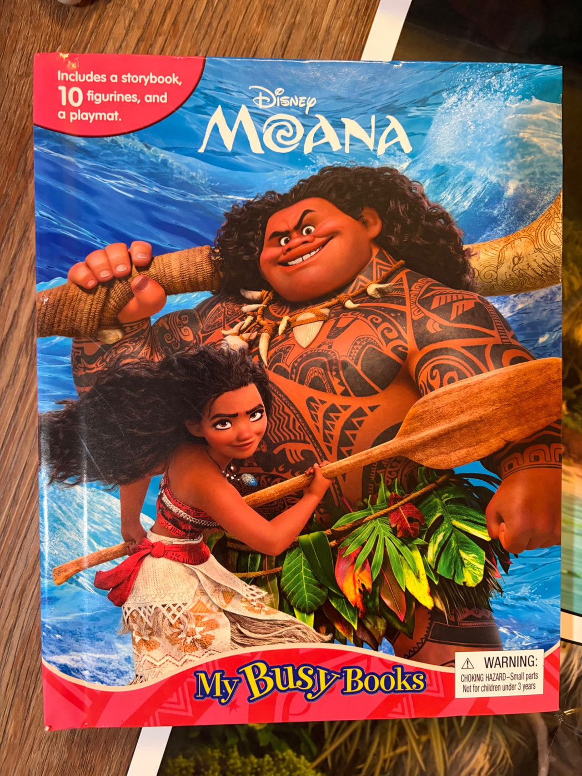 Moana Busy Book Playset