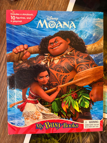 Moana Busy Book Playset