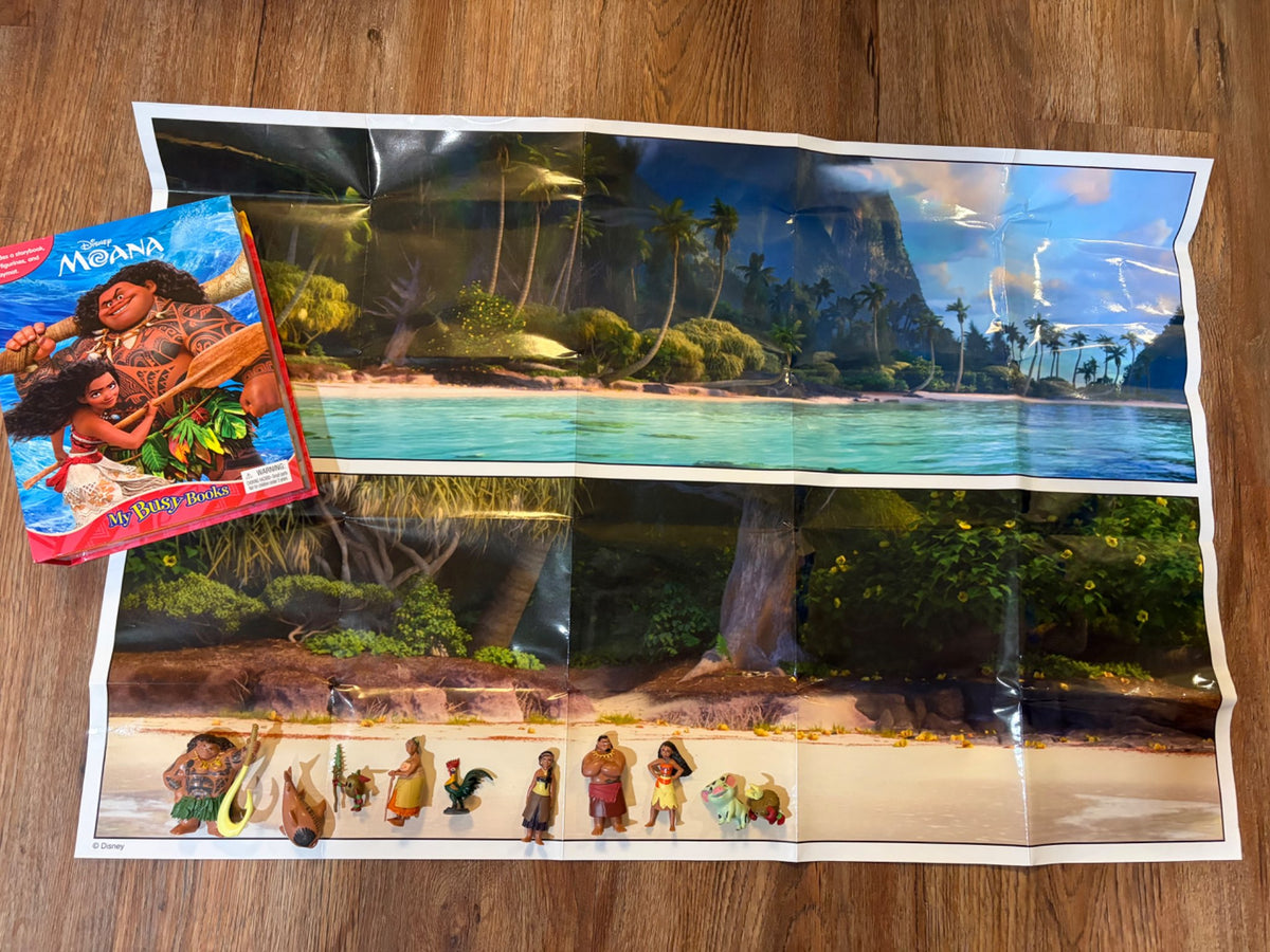 Moana Busy Book Playset
