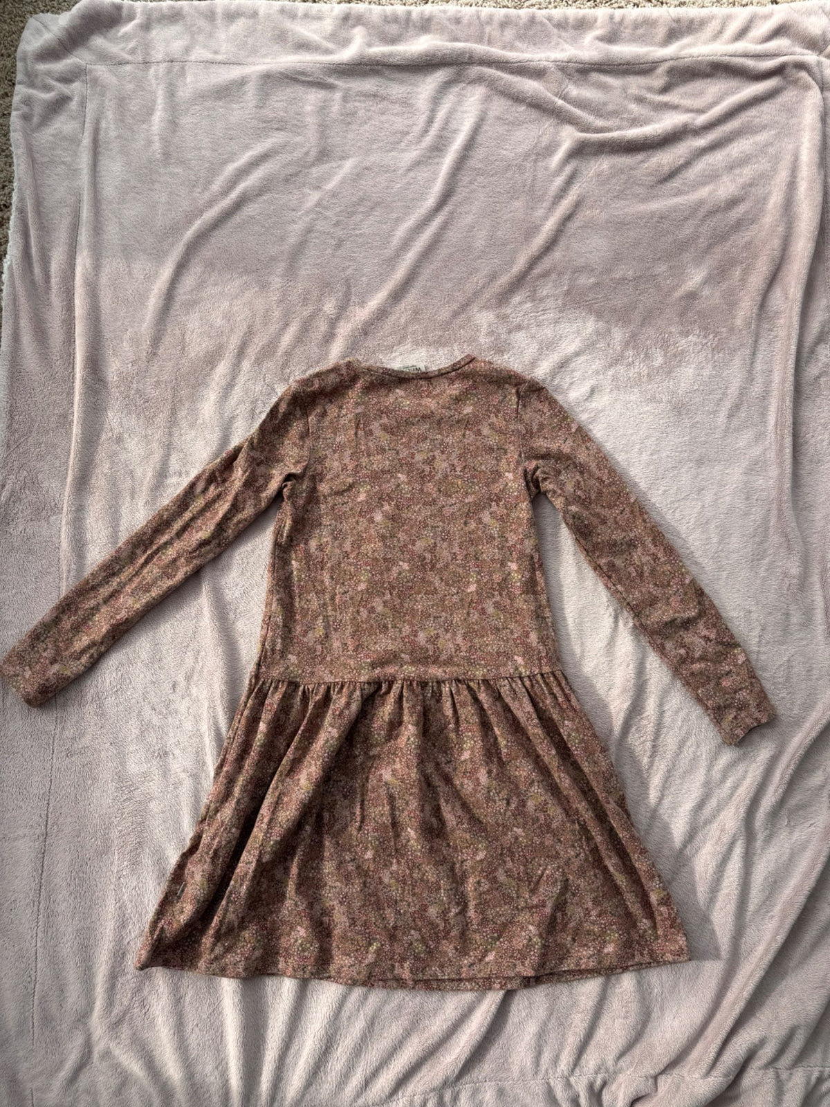 Size 10 Wheat kids long sleeve dress , Kids 10