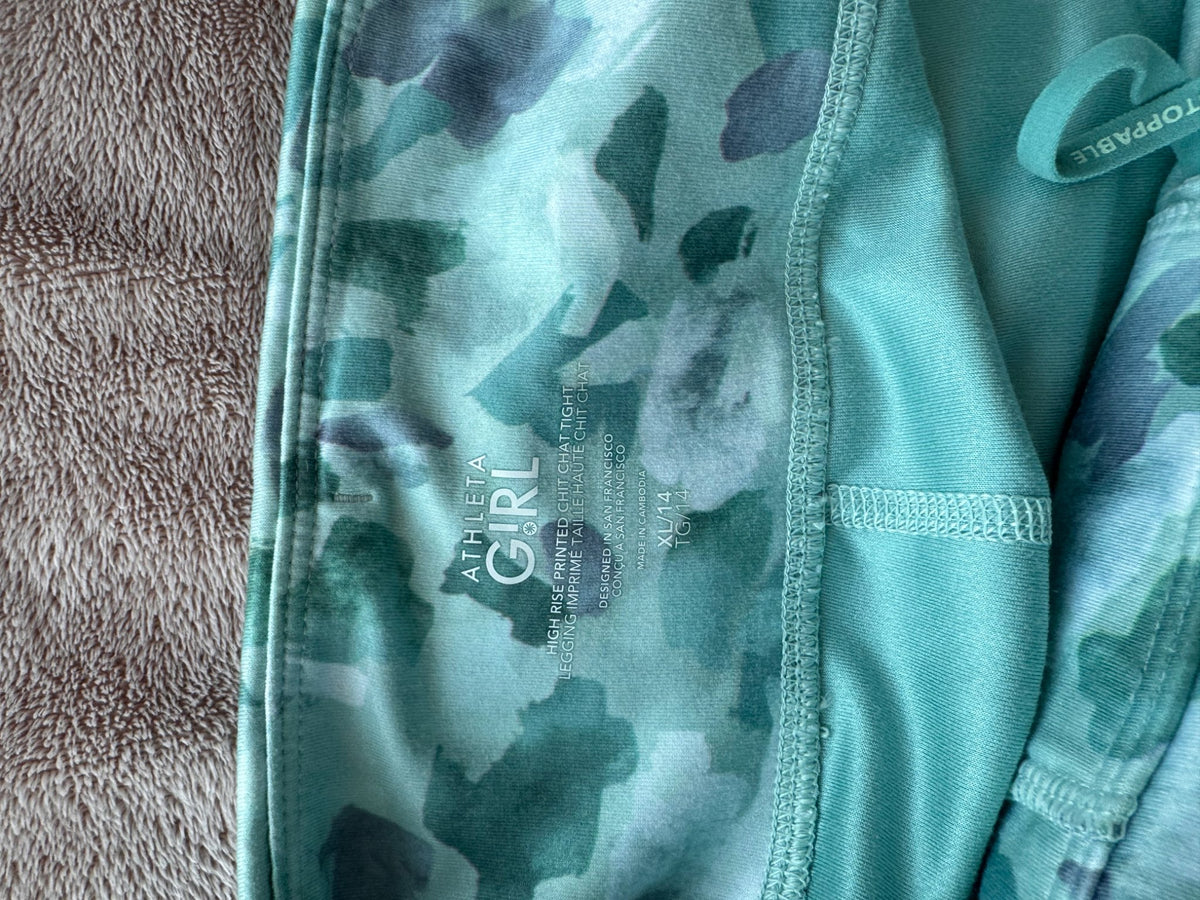 Athleta girls tights , Kids 14