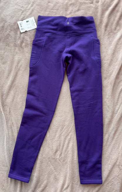 Athleta girl Polartec Stash tights lined tights , Kids 14