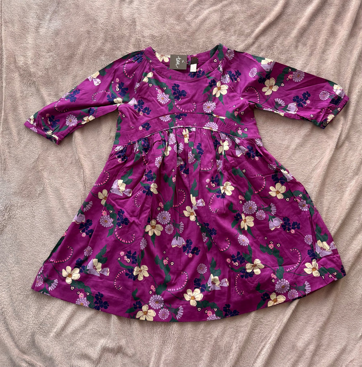NWT Tea collection Empire style dress (size 7), Kids 7