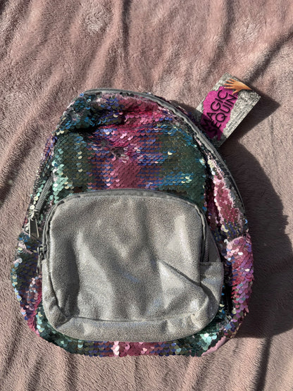 NWT magic sequins mini backpack