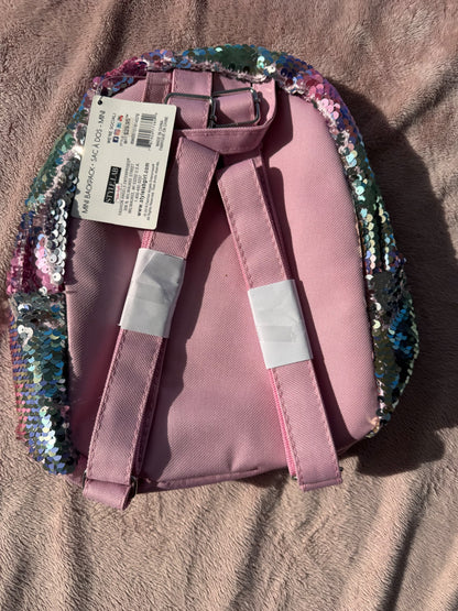 NWT magic sequins mini backpack