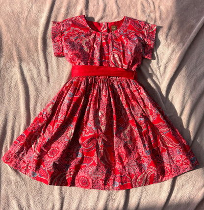 Tea collection holiday dress (size 6), Kids 6/6X