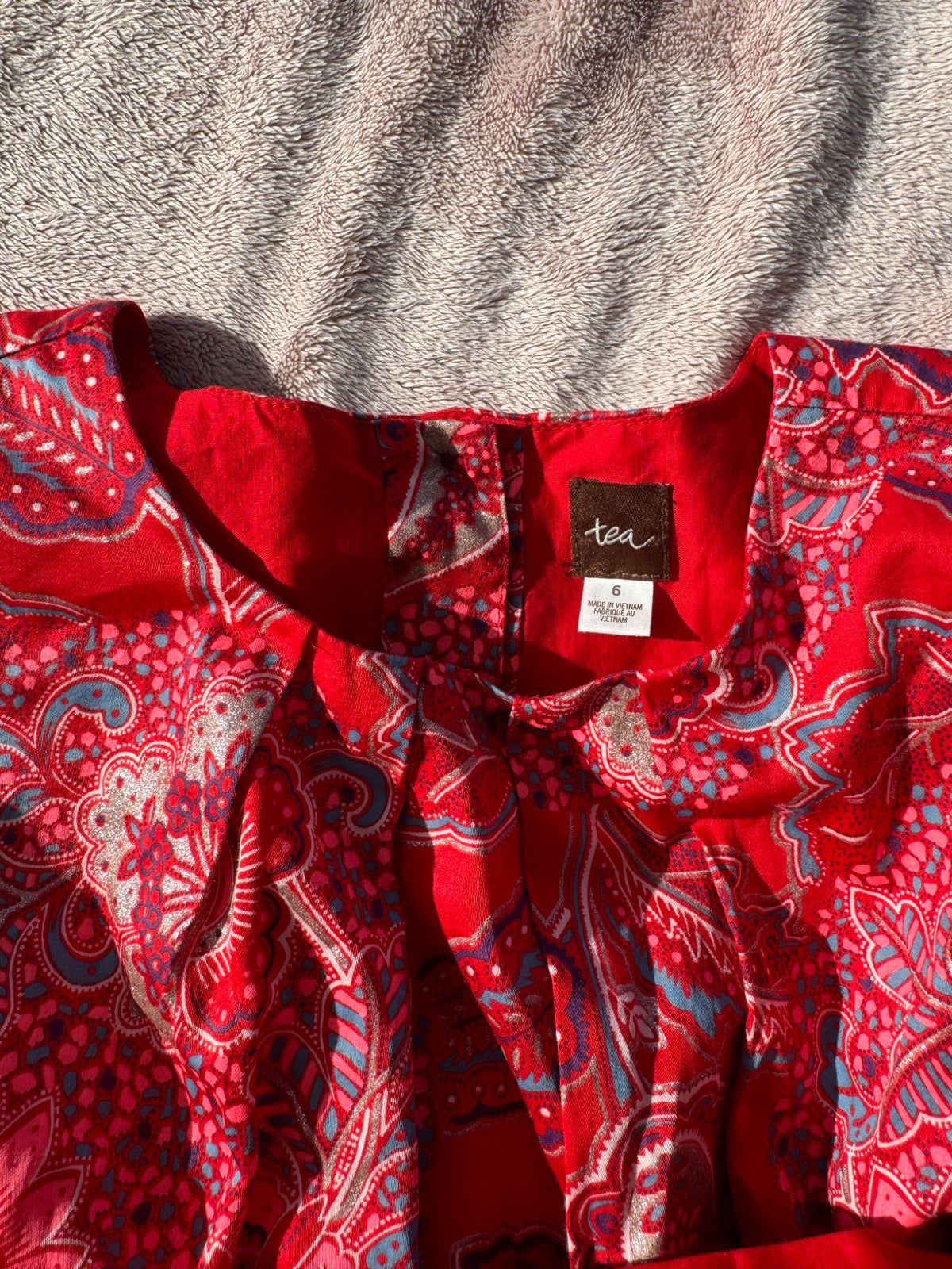 Tea collection holiday dress (size 6), Kids 6/6X