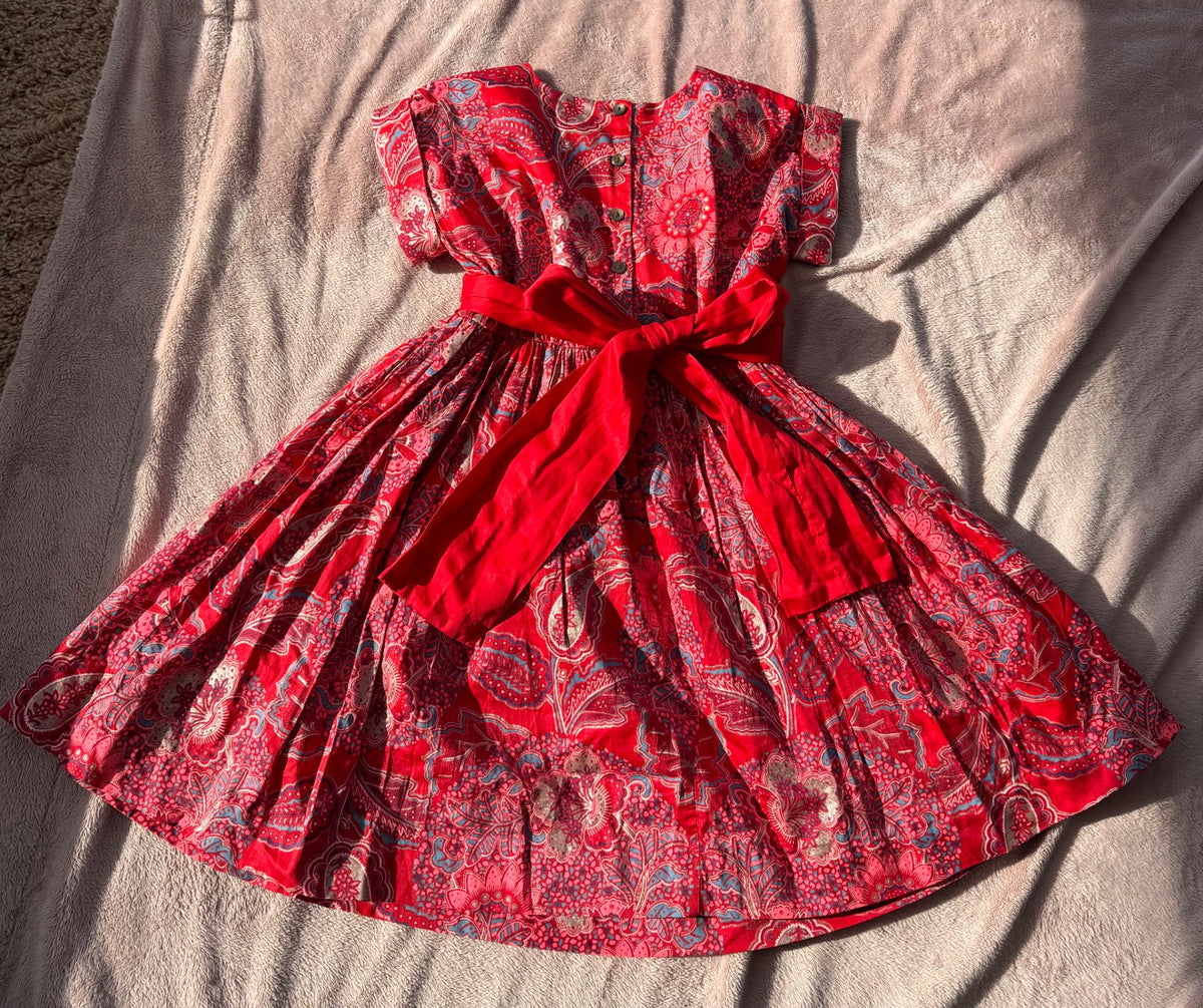 Tea collection holiday dress (size 6), Kids 6/6X