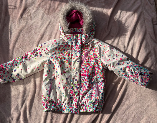 VGUC Spyder Lola ski jacket (size 4), Kids 4/4T