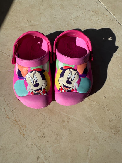 Crocs Classic Clogs - Minnie Mouse, Shoes 6 (Walkers:12-24 mth)