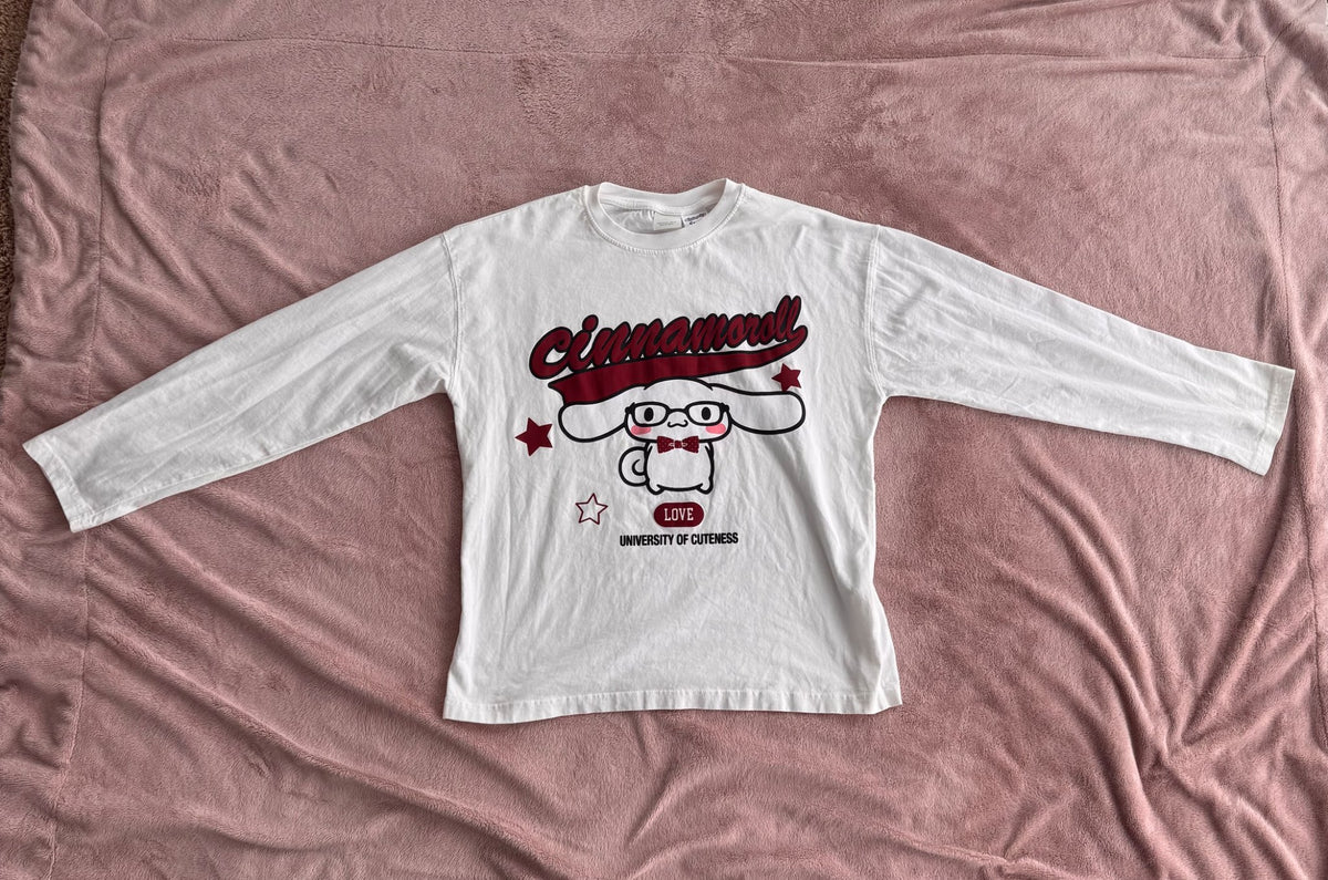 Size 11-13 Zara Cinnamoroll Long sleeve graphic T shirt , Kids 12
