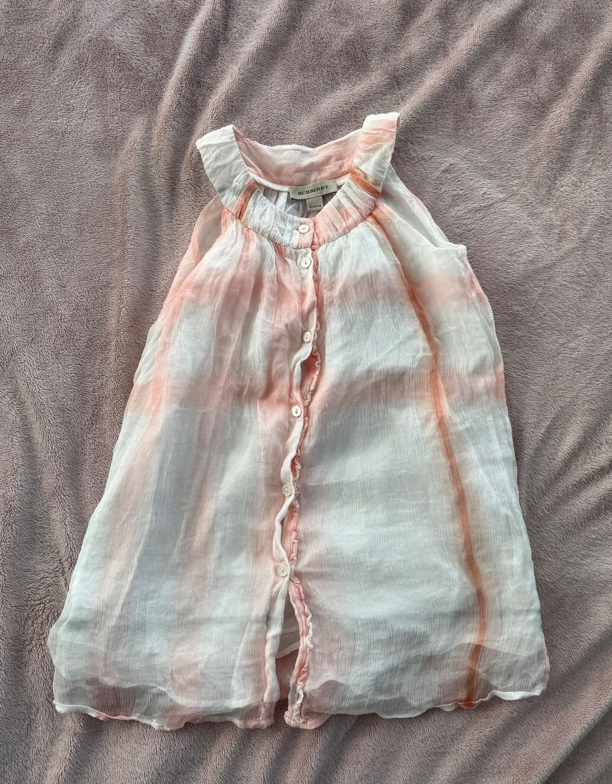 Burberry Gauze dress (size 4), Kids 4/4T